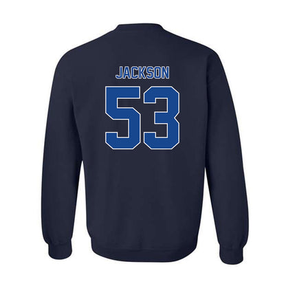 Georgia State - NCAA Football : Malik Jackson - Classic Fashion Shersey Crewneck Sweatshirt-1