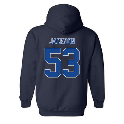 Georgia State - NCAA Football : Malik Jackson - Classic Fashion Shersey Hooded Sweatshirt-1