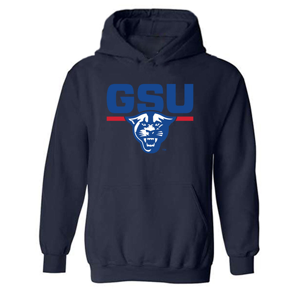 Georgia State - NCAA Football : Michael Fitzmeyer - Classic Fashion Shersey Hooded Sweatshirt-0