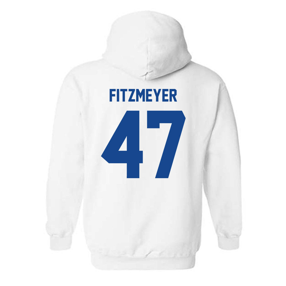 Georgia State - NCAA Football : Michael Fitzmeyer - Classic Shersey Hooded Sweatshirt-1