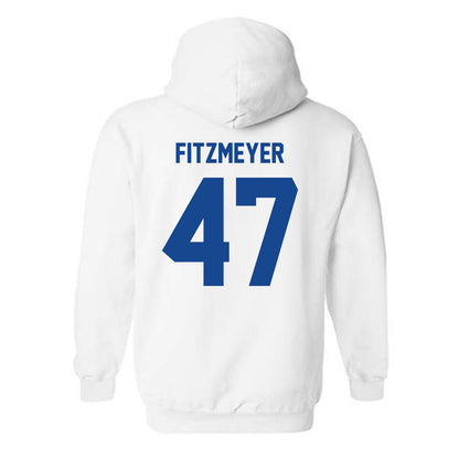 Georgia State - NCAA Football : Michael Fitzmeyer - Classic Shersey Hooded Sweatshirt-1