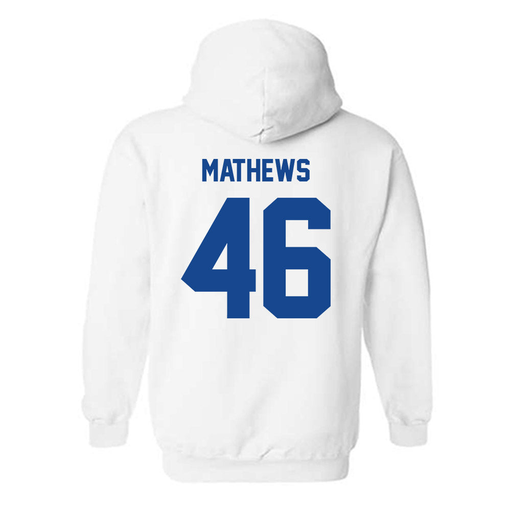 Georgia State - NCAA Football : Ian Mathews - Classic Shersey Hooded Sweatshirt-1