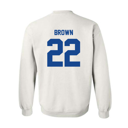 Georgia State - NCAA Men's Basketball : Malachi Brown - Classic Shersey Crewneck Sweatshirt-1