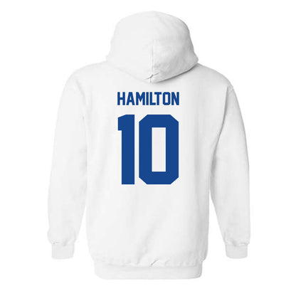 Georgia State - NCAA Men's Basketball : Jelani Hamilton - Classic Shersey Hooded Sweatshirt-1