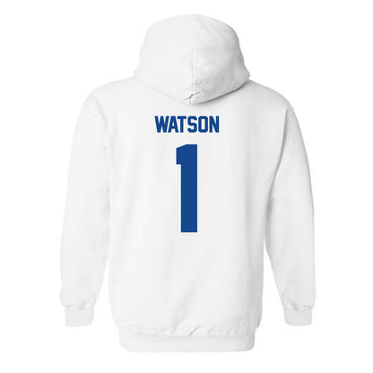 Georgia State - NCAA Football : Kenyatta Watson - Classic Shersey Hooded Sweatshirt