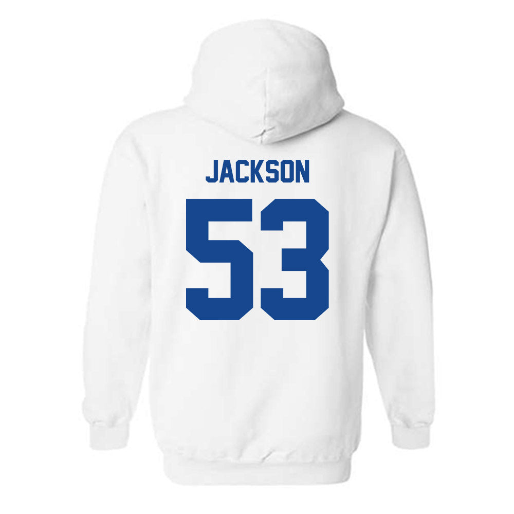 Georgia State - NCAA Football : Malik Jackson - Classic Shersey Hooded Sweatshirt-1