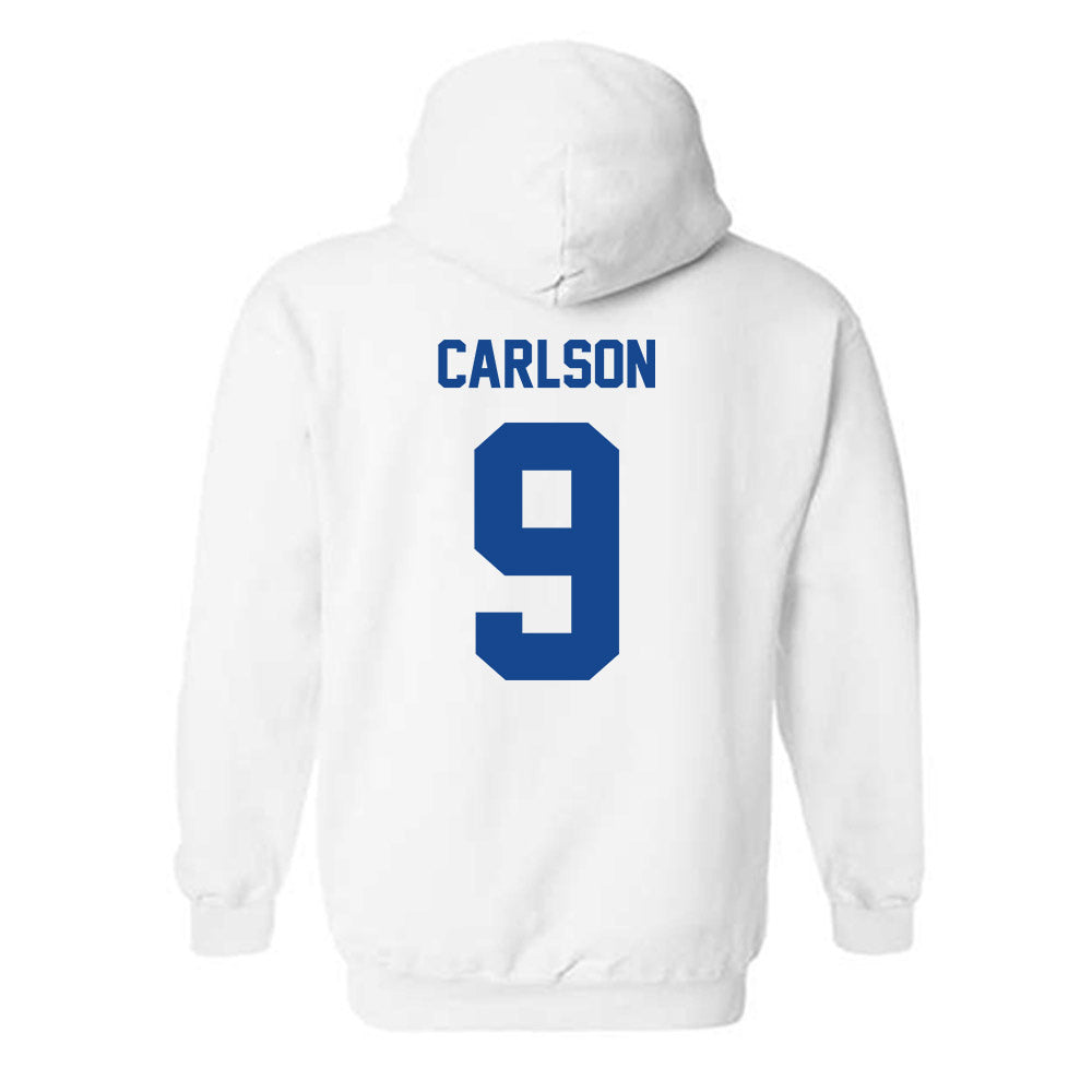 Georgia State - NCAA Baseball : Hunter Carlson - Classic Shersey Hooded Sweatshirt-1