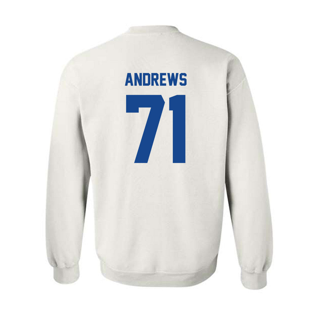 Georgia State - NCAA Football : Aidan Andrews - Classic Shersey Crewneck Sweatshirt-1