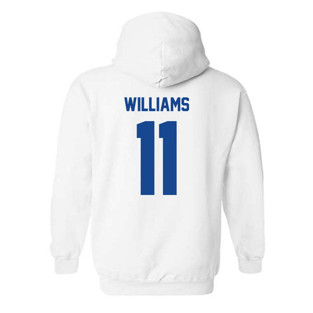 Georgia State - NCAA Baseball : Jae Williams - Classic Shersey Hooded Sweatshirt-1