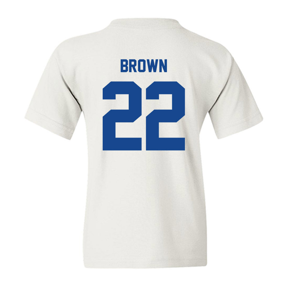 Georgia State - NCAA Men's Basketball : Malachi Brown - Classic Shersey Youth T-Shirt-1