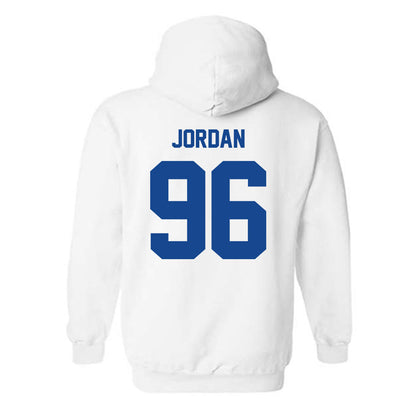 Georgia State - NCAA Football : Jalen Jordan - Classic Shersey Hooded Sweatshirt-1