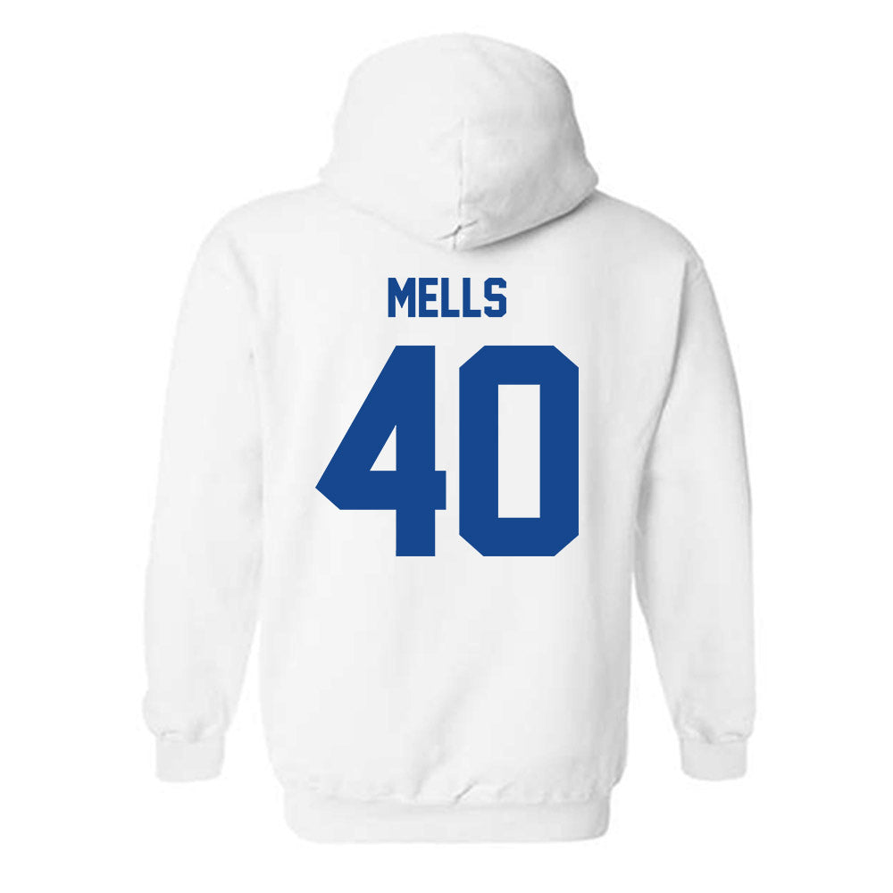 Georgia State - NCAA Football : Sir Mells - Classic Shersey Hooded Sweatshirt-1