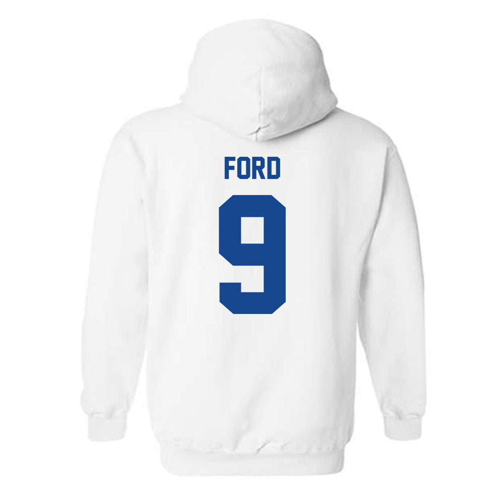 Georgia State - NCAA Football : Jordan Ford - Classic Shersey Hooded Sweatshirt