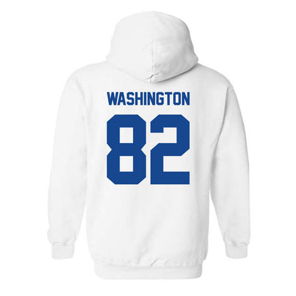 Georgia State - NCAA Football : Kyle Washington - Classic Shersey Hooded Sweatshirt-1