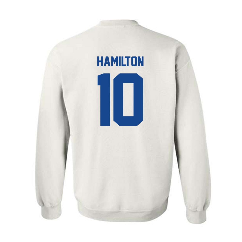 Georgia State - NCAA Men's Basketball : Jelani Hamilton - Classic Shersey Crewneck Sweatshirt-1