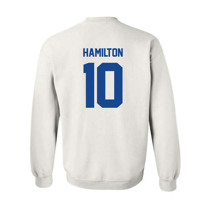 Georgia State - NCAA Men's Basketball : Jelani Hamilton - Classic Shersey Crewneck Sweatshirt-1