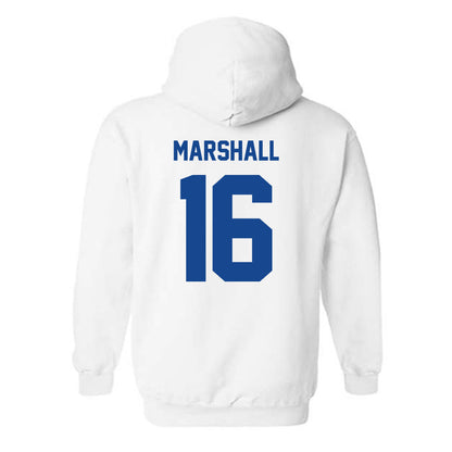Georgia State - NCAA Football : Jaylin Marshall - Classic Shersey Hooded Sweatshirt-1
