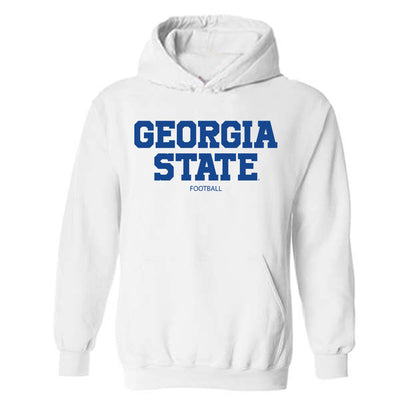 Georgia State - NCAA Football : Jayven Hall - Classic Shersey Hooded Sweatshirt