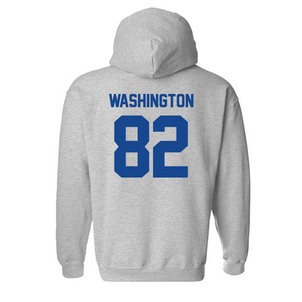 Georgia State - NCAA Football : Kyle Washington - Classic Fashion Shersey Hooded Sweatshirt-1