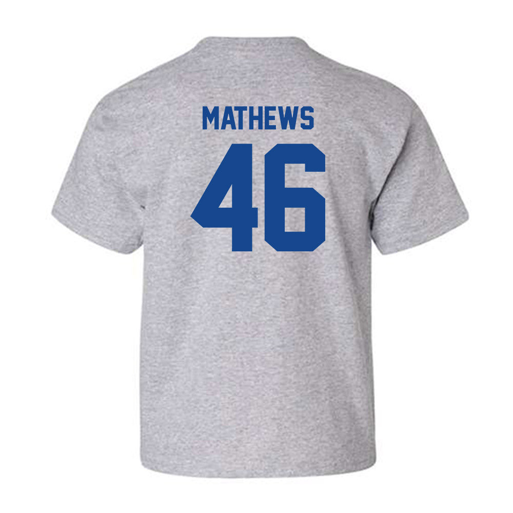 Georgia State - NCAA Football : Ian Mathews - Classic Fashion Shersey Youth T-Shirt-1