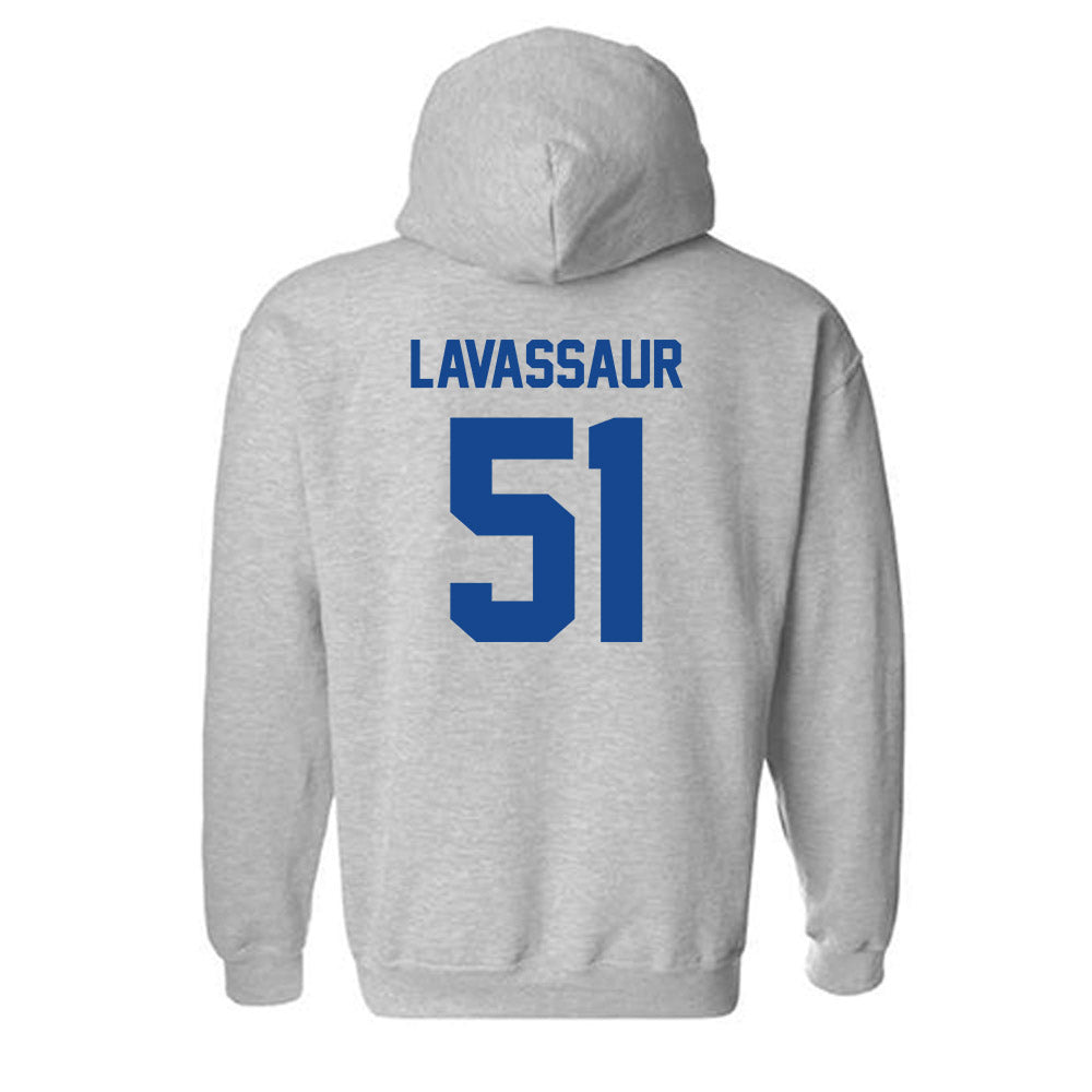 Georgia State - NCAA Football : D'Andre LaVassaur - Classic Fashion Shersey Hooded Sweatshirt-1