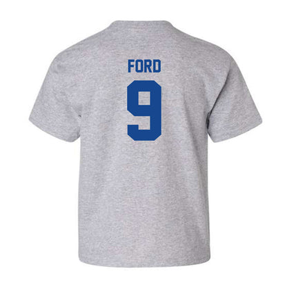 Georgia State - NCAA Football : Jordan Ford - Classic Fashion Shersey Youth T-Shirt