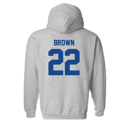 Georgia State - NCAA Men's Basketball : Malachi Brown - Classic Fashion Shersey Hooded Sweatshirt-1