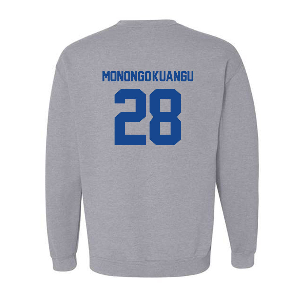 Georgia State - NCAA Men's Soccer : Yverson Monongo-Kuangu - Classic Fashion Shersey Crewneck Sweatshirt-1