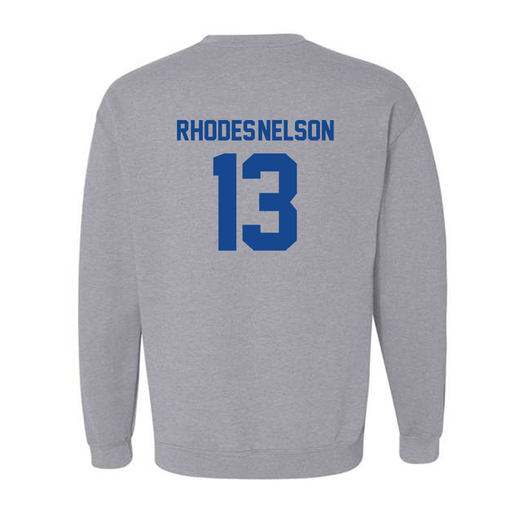 Georgia State - NCAA Football : Jabriel Rhodes-Nelson - Classic Fashion Shersey Crewneck Sweatshirt-1
