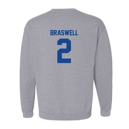 Georgia State - NCAA Football : Djay Braswell - Classic Fashion Shersey Crewneck Sweatshirt-1