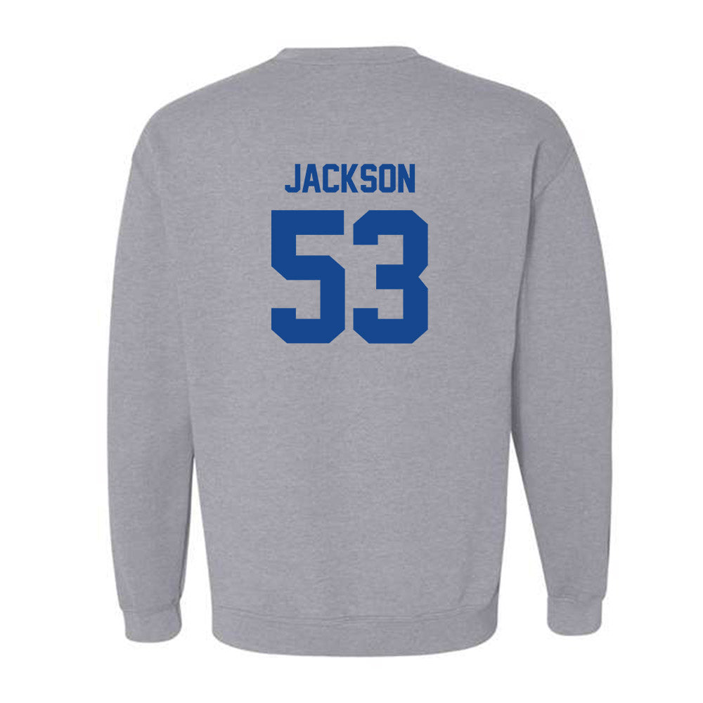 Georgia State - NCAA Football : Malik Jackson - Classic Fashion Shersey Crewneck Sweatshirt-1