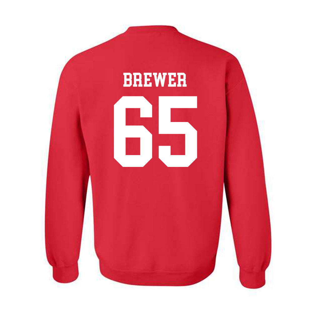 SEMO - NCAA Football : Hudson Brewer - Classic Fashion Shersey Crewneck Sweatshirt-1