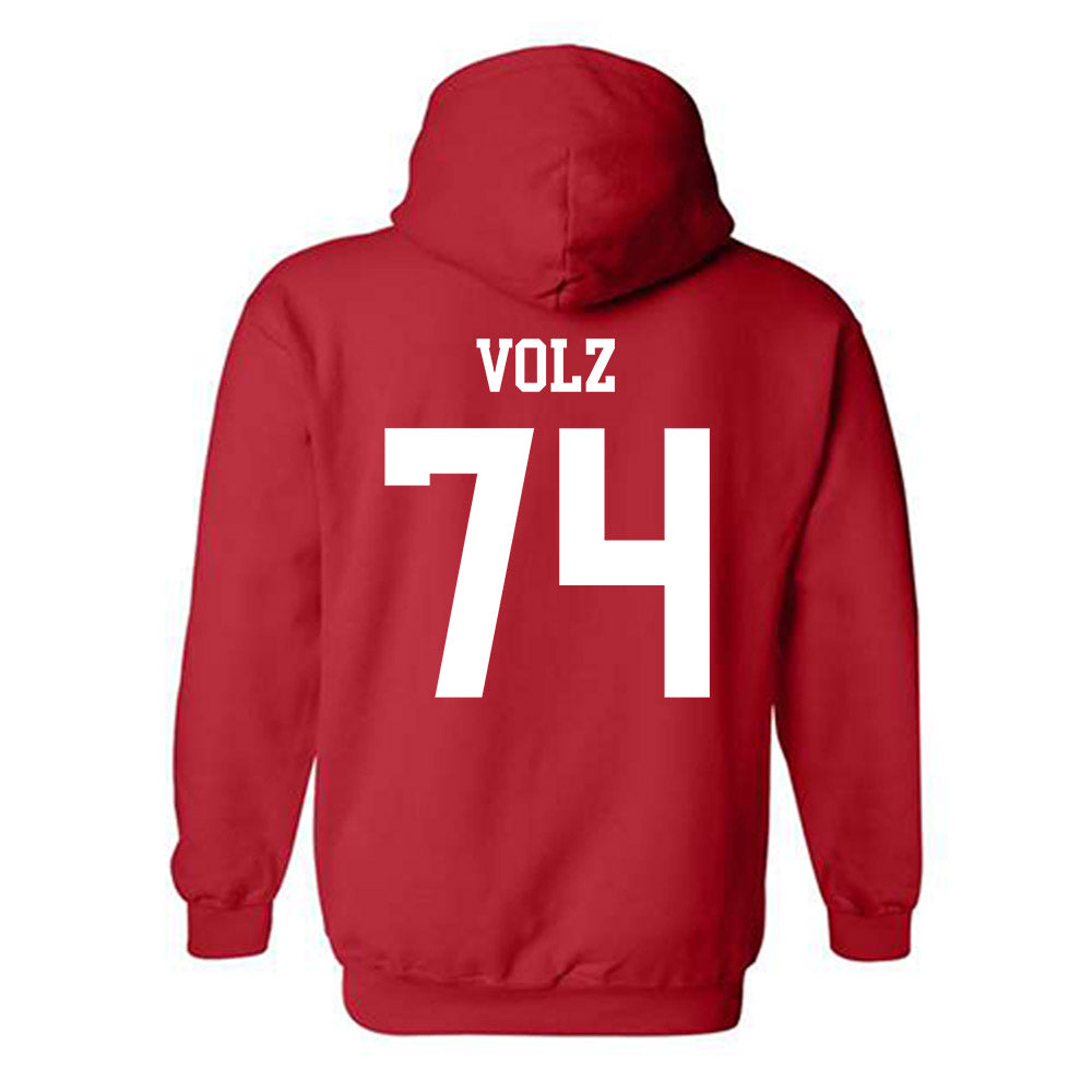SEMO - NCAA Football : Hayden Volz - Classic Fashion Shersey Hooded Sweatshirt-1