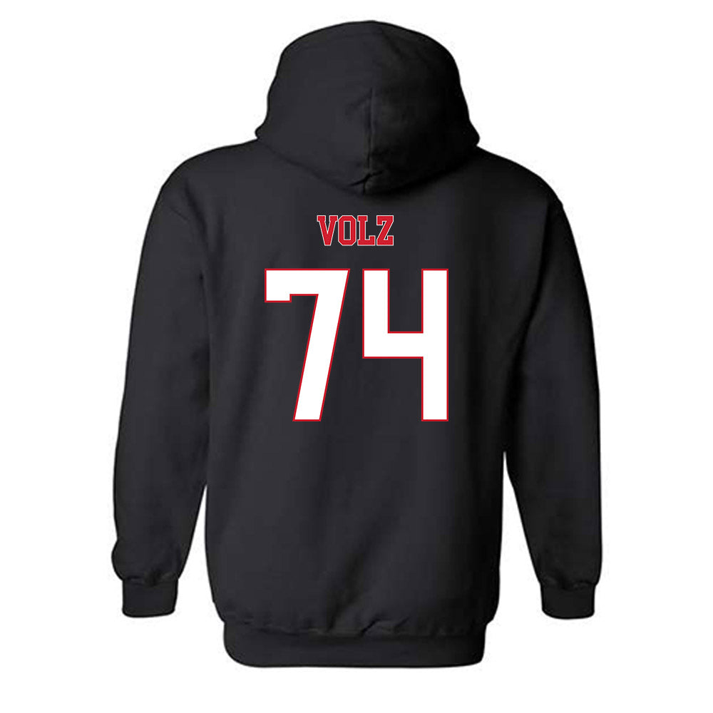 SEMO - NCAA Football : Hayden Volz - Classic Fashion Shersey Hooded Sweatshirt-1