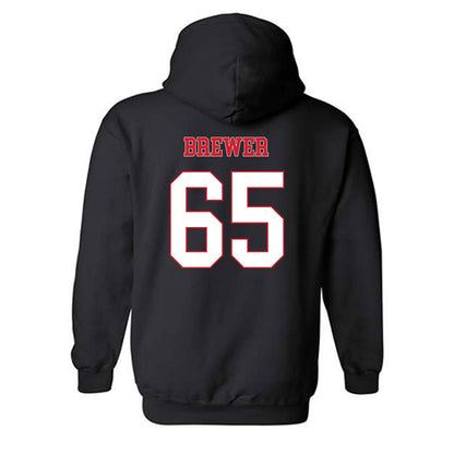 SEMO - NCAA Football : Hudson Brewer - Classic Fashion Shersey Hooded Sweatshirt-1