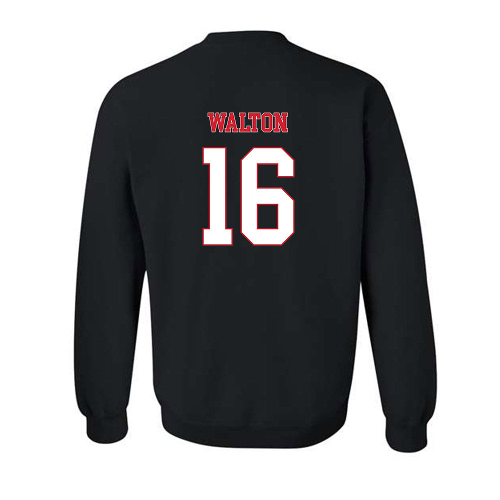 SEMO - NCAA Football : Jeremy Walton - Classic Fashion Shersey Crewneck Sweatshirt-1