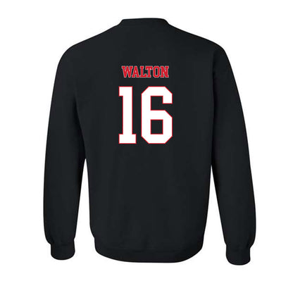 SEMO - NCAA Football : Jeremy Walton - Classic Fashion Shersey Crewneck Sweatshirt-1