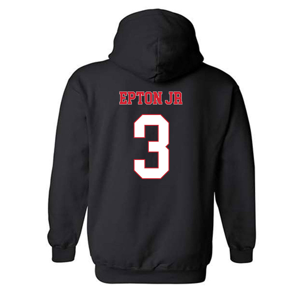 SEMO - NCAA Football : Brandon Epton Jr - Classic Fashion Shersey Hooded Sweatshirt-1