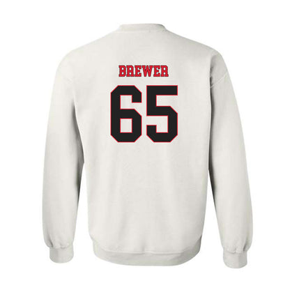SEMO - NCAA Football : Hudson Brewer - Classic Fashion Shersey Crewneck Sweatshirt-1