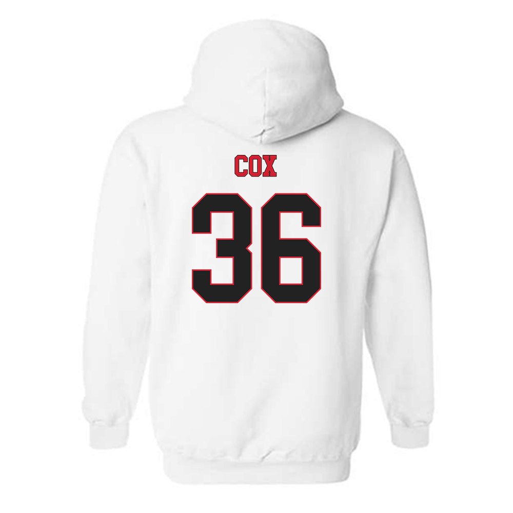 SEMO - NCAA Baseball : Brice Cox - Classic Fashion Shersey Hooded Sweatshirt-1