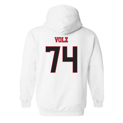 SEMO - NCAA Football : Hayden Volz - Classic Fashion Shersey Hooded Sweatshirt-1