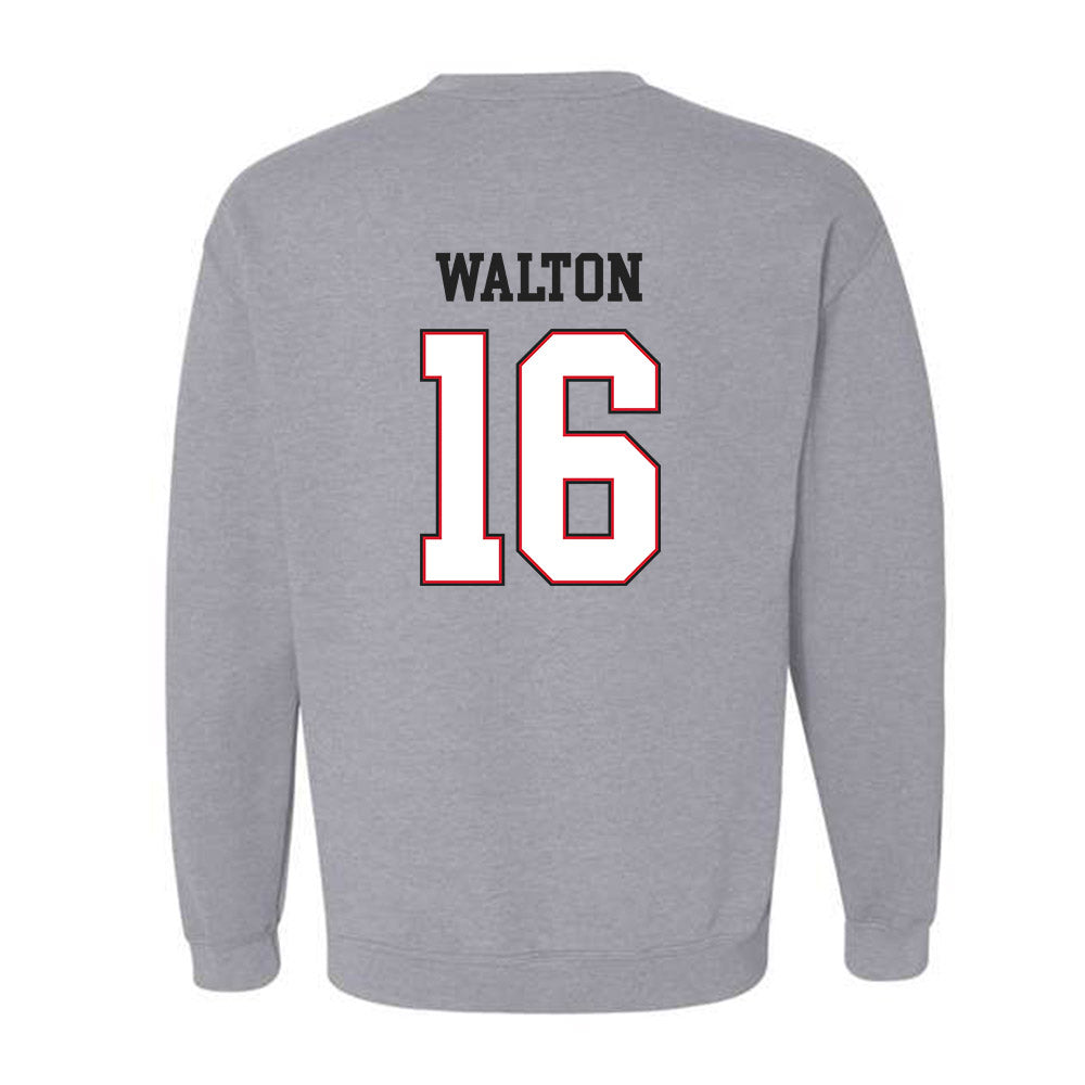 SEMO - NCAA Football : Jeremy Walton - Classic Fashion Shersey Crewneck Sweatshirt-1