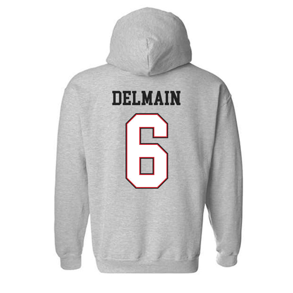 SEMO - NCAA Softball : Lily Delmain - Classic Fashion Shersey Hooded Sweatshirt-1