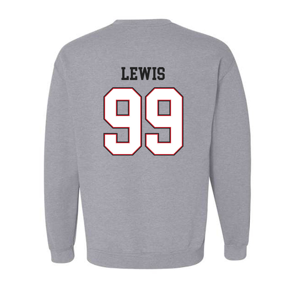 SEMO - NCAA Football : Steven Lewis - Classic Fashion Shersey Crewneck Sweatshirt-1