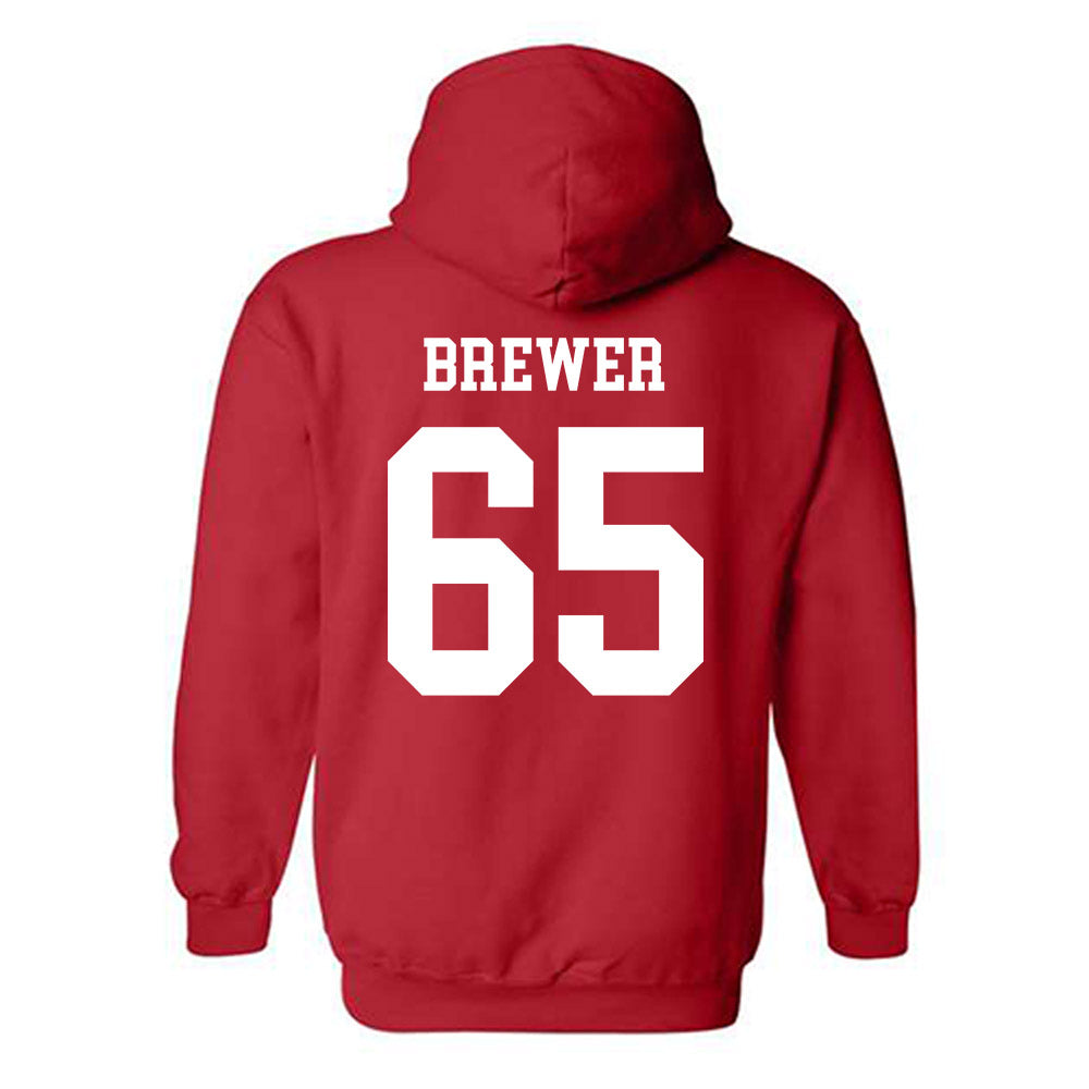 SEMO - NCAA Football : Hudson Brewer - Classic Fashion Shersey Hooded Sweatshirt-1