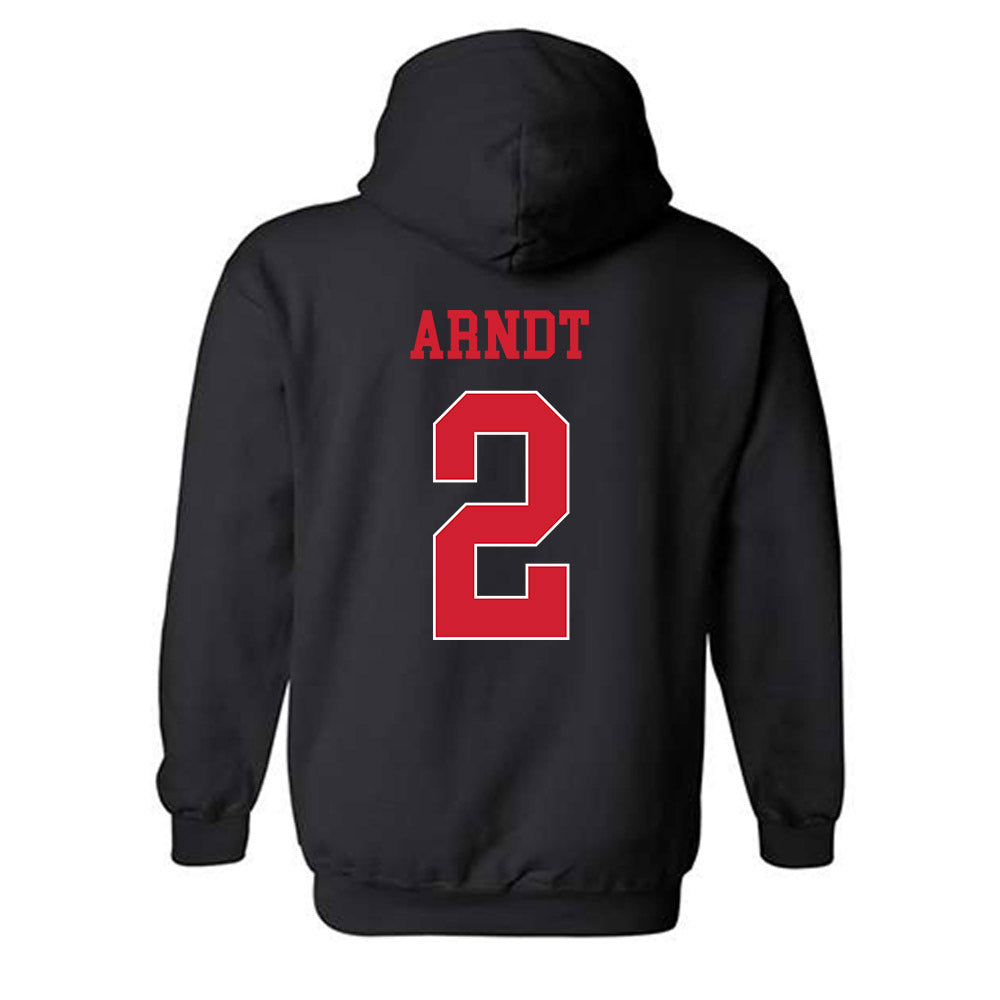SEMO - NCAA Women's Volleyball : Lucy Arndt - Classic Fashion Shersey Hooded Sweatshirt-1