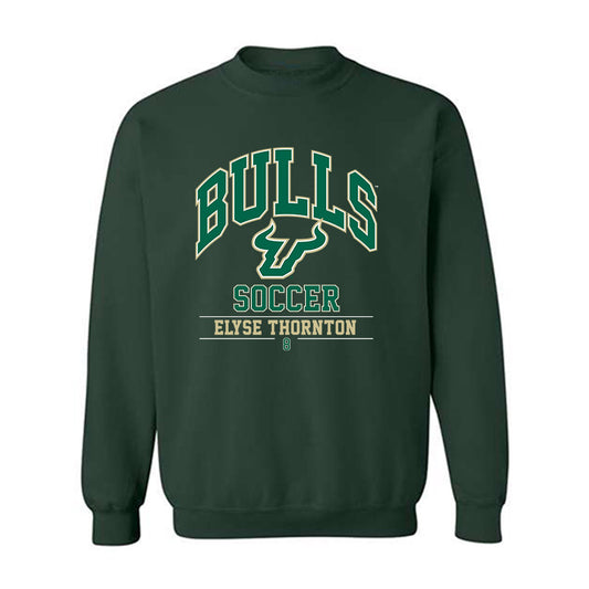 USF - NCAA Women's Soccer : Elyse Thornton - Classic Fashion Shersey Crewneck Sweatshirt-0