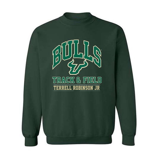 USF - NCAA Men's Track & Field : Terrell Robinson Jr - Classic Fashion Shersey Crewneck Sweatshirt