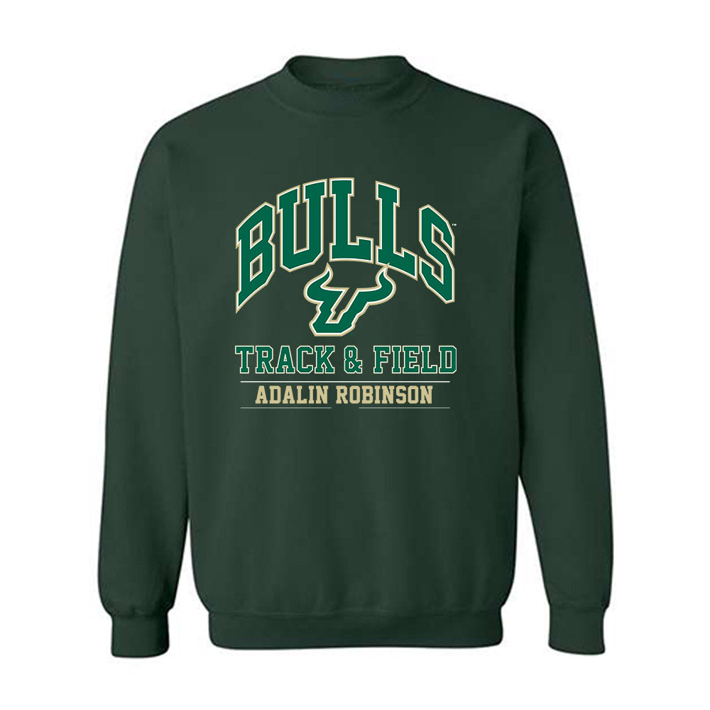 USF - NCAA Women's Track & Field : Adalin Robinson - Classic Fashion Shersey Crewneck Sweatshirt