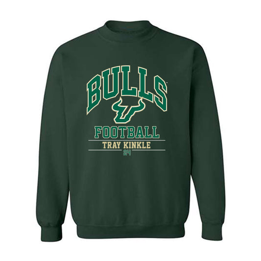 USF - NCAA Football : Tray Kinkle - Classic Fashion Shersey Crewneck Sweatshirt-0